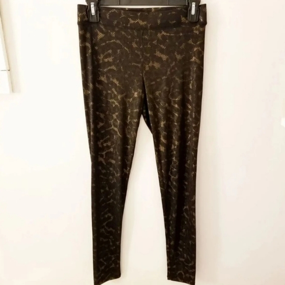 Victorias Secret PINK black lace print leggings - Picture 4 of 4